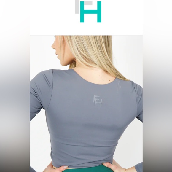 First Health athletic apparel. Enhance Crop Top, brand New Never Used. - Picture 7 of 9